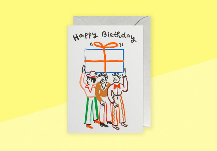MARIE ASSÉNAT - Greeting card - Birthday Big Present