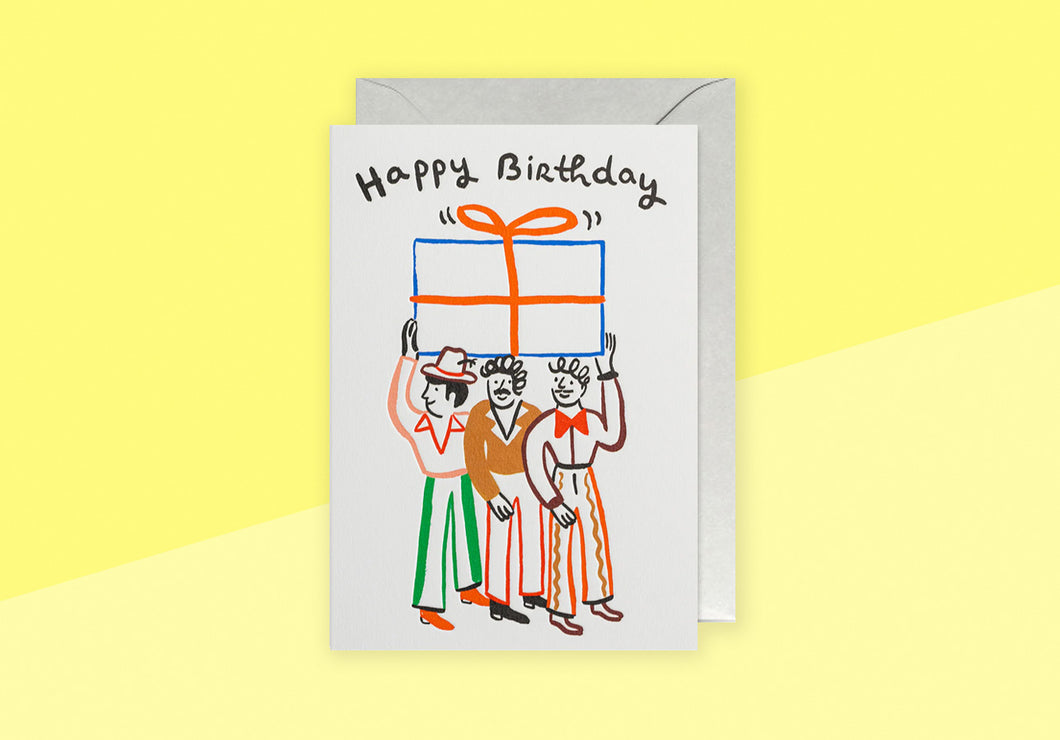 MARIE ASSÉNAT - Greeting card - Birthday Big Present