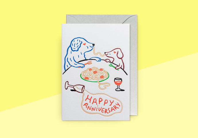 MARIE ASSÉNAT - Grußkarte - Happy Anniversary