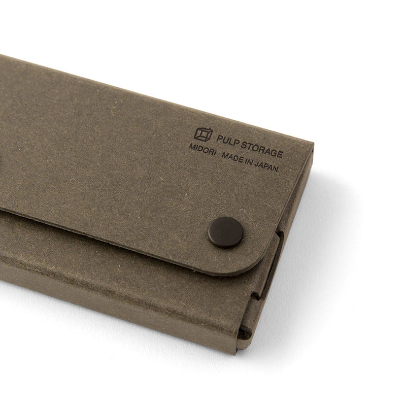 MIDORI - Pulp Card Case - Pasco Black