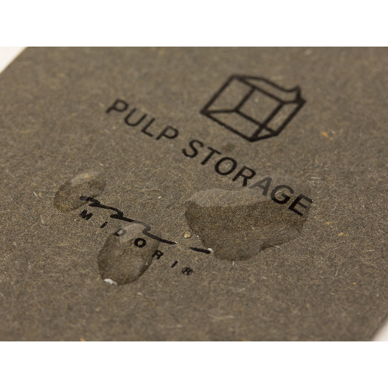 MIDORI - Pulp Card Case - Pasco Black