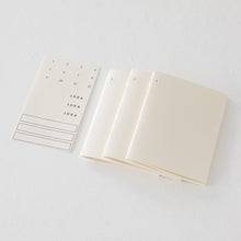 Laden Sie das Bild in den Galerie-Viewer, MIDORI - MD Notizbuch-Leicht (3er Pack) - A7 liniert