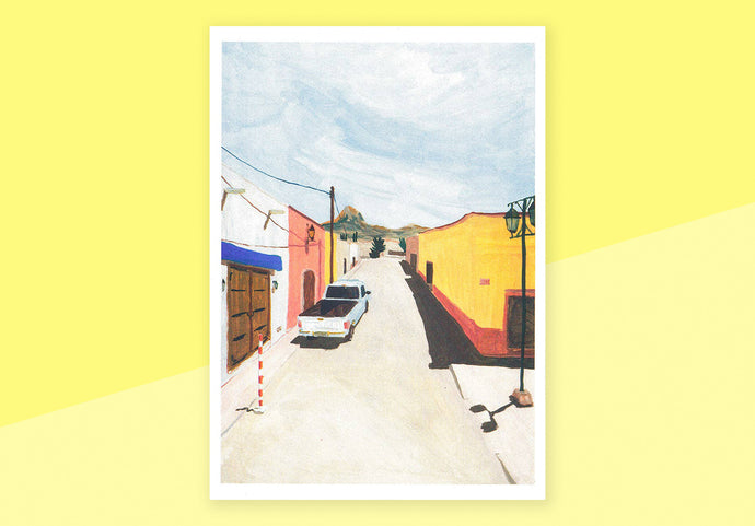 NAO TATSUMI - A3 poster - Bernal, Mexico