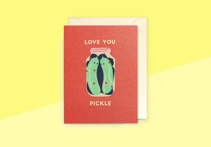 NAOMI WILKINSON - Greeting card - Love you Pickle
