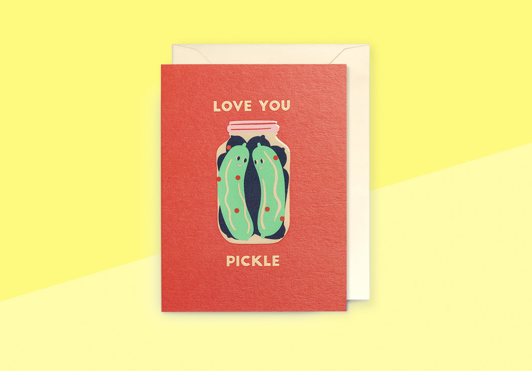 NAOMI WILKINSON - Greeting card - Love you Pickle