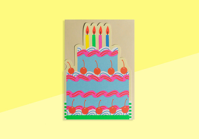 NAOMI WILKINSON - Greeting card - Birthday Cake