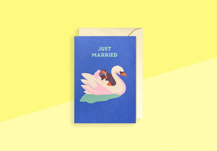 NAOMI WILKINSON - Grußkarte - Just Married