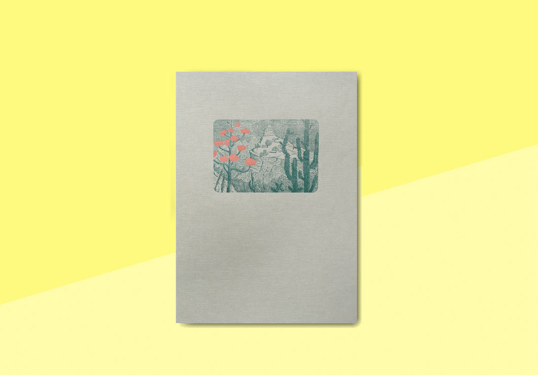 LE TYPOGRAPHE  - Soft notebook - Plants grey