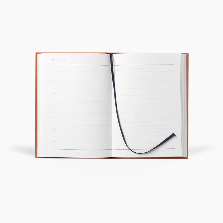 NOTEM - EVEN wöchentliches Journal - Sienna