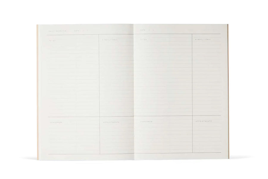 NOTEM - Milo Arbeitsjournal  - Grün & Rosa