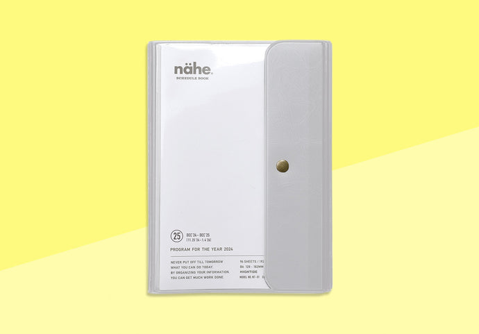 HIGHTIDE - NÄHE - Vertical Diary 2026 - B6 - Clear