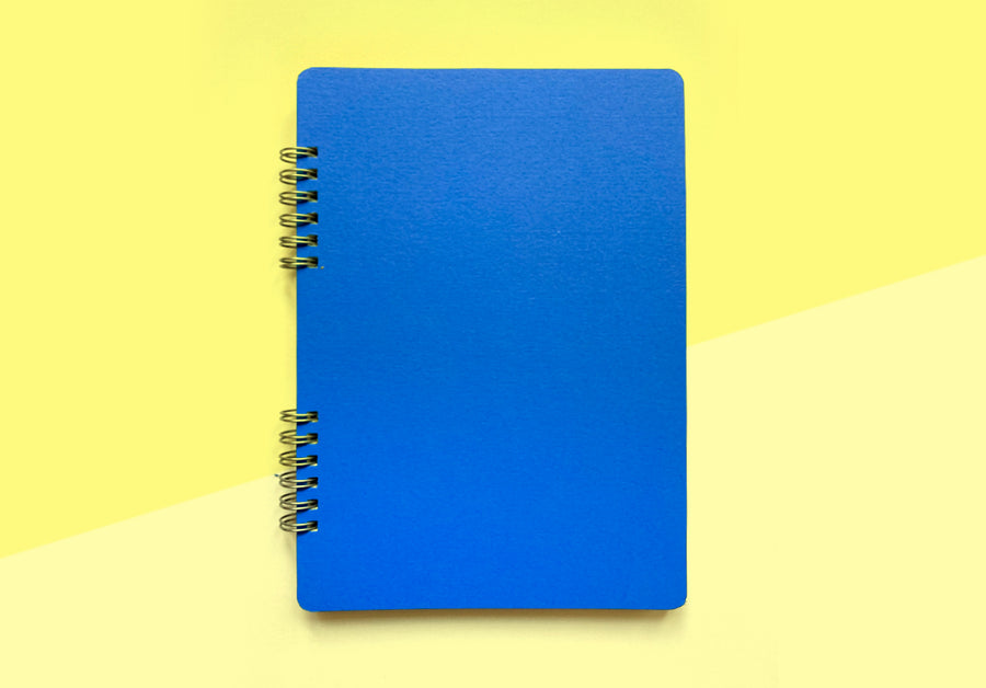 PAPELOTE - Softblok A5 - blau