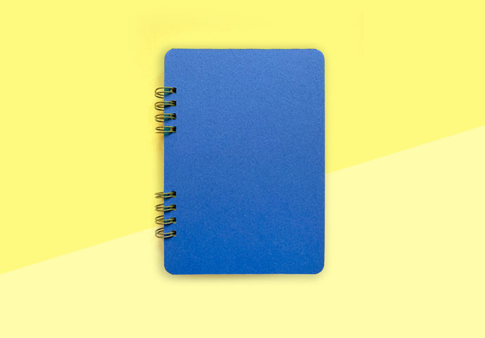 PAPELOTE - Softblok A6 - blue