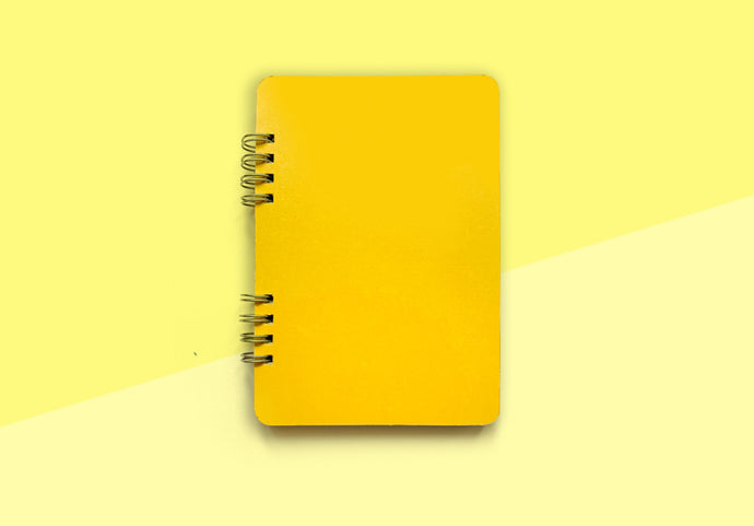 PAPELOTE - Softblok A6 - yellow