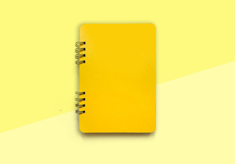 PAPELOTE - Softblok A6 - gelb