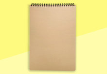 Laden Sie das Bild in den Galerie-Viewer, PAPELOTE  - Spiral A4 natur - brown