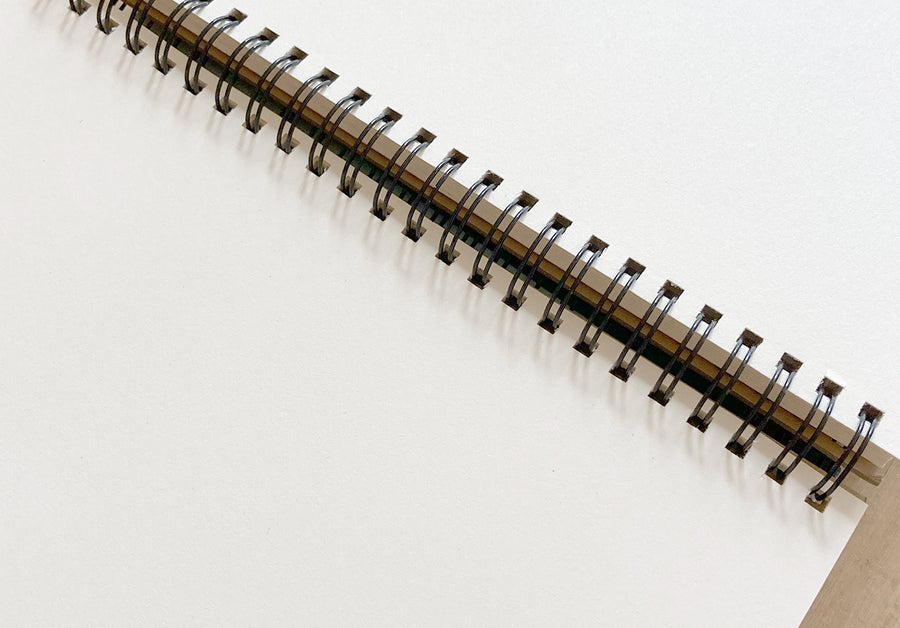 PAPELOTE  - Spiral A4 natur - brown