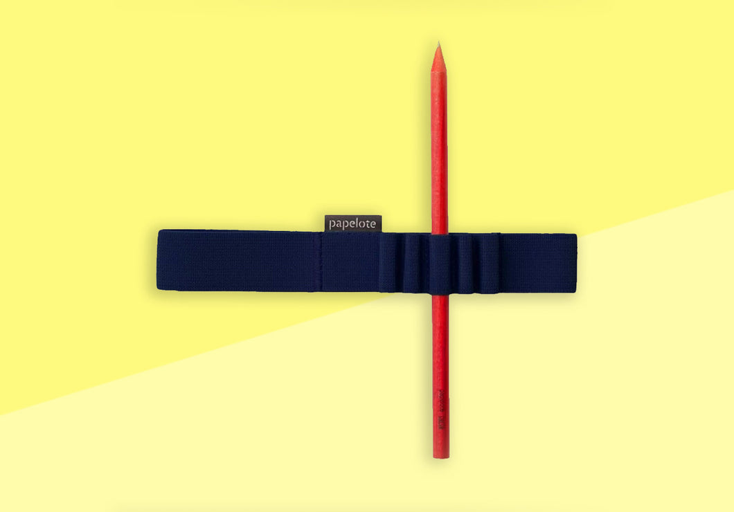 PAPELOTE - Strap A5 - dunkel blau