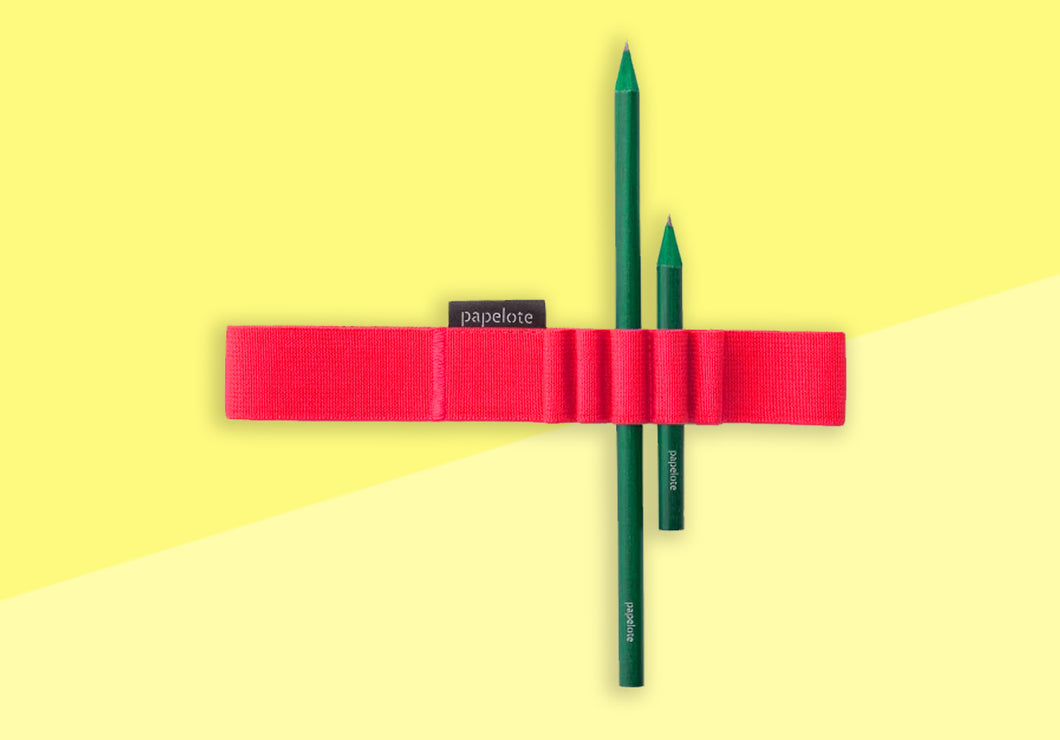 PAPELOTE - Strap A5 - neon rot