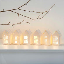 Load image into Gallery viewer, PAPER POETRY - Cardboard Houses - White
