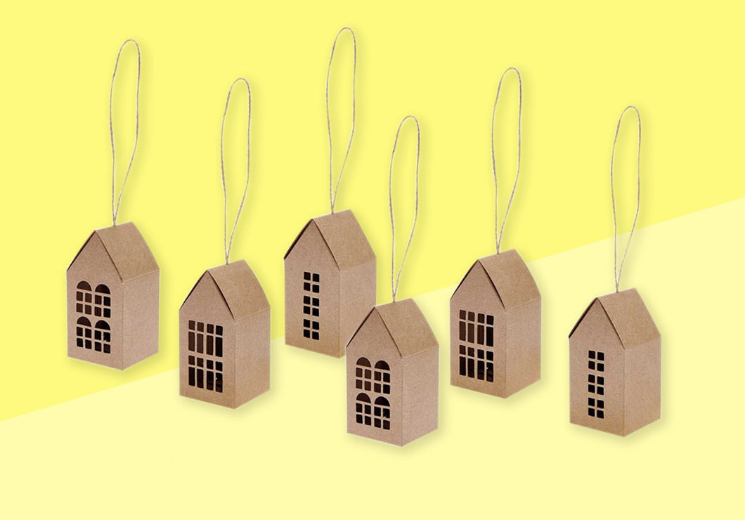 PAPER POETRY - Cardboard Houses - Kraft