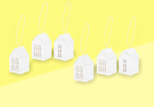 Load image into Gallery viewer, PAPER POETRY - Cardboard Houses - White