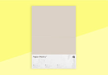 Load image into Gallery viewer, PAPER POETRY - Folded Cards A6 - Sand