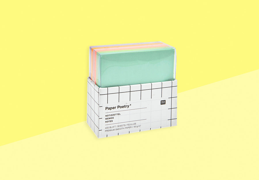 PAPER POETRY - Notizblock - Mehrfarbig