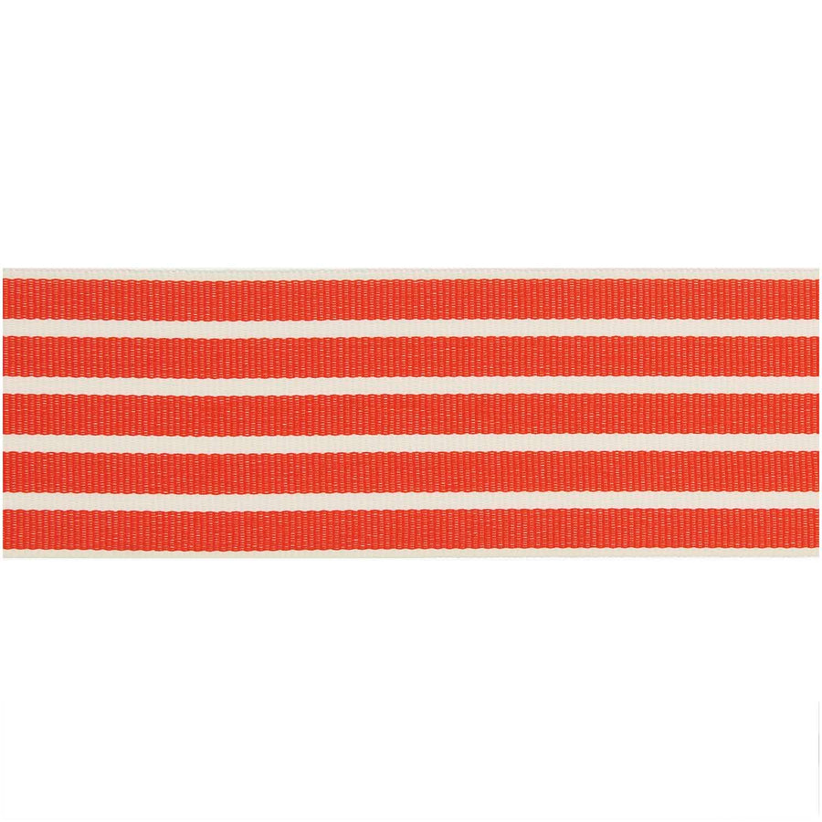 PAPER POETRY - Ribbon - Stripes red / off-white