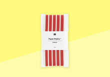 Load image into Gallery viewer, PAPER POETRY - Ribbon - Stripes red / off-white