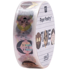 Load image into Gallery viewer, PAPER POETRY - Washi Tape - Icon faces