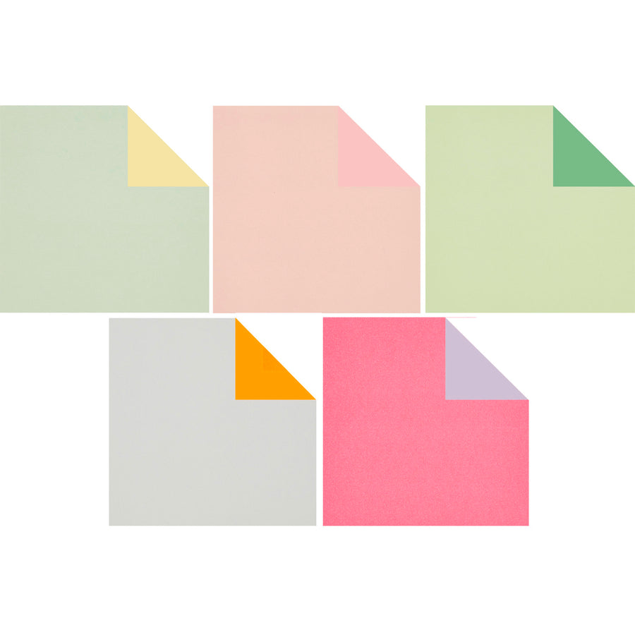 PAPER POETRY - Origami Set Duo Colors - Pastel
