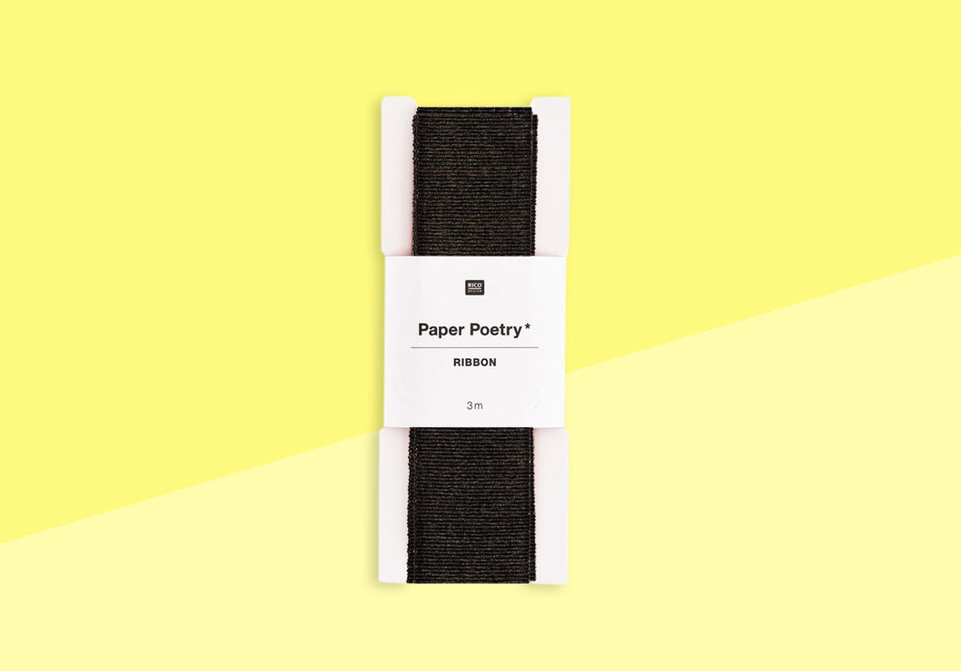 PAPER POETRY - Band - Schwarz / Gold