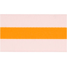 Load image into Gallery viewer, PAPER POETRY - Ribbon - Neon Stripes Orange/Apricot/Iridiscent