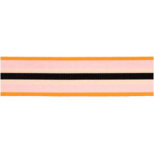 Load image into Gallery viewer, PAPER POETRY - Ribbon - Neon Stripes Red/Pink/Apricot/Black