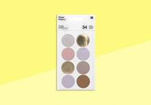 Laden Sie das Bild in den Galerie-Viewer, PAPER POETRY - Sticker Punkte &amp; Streifen - Mauve