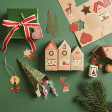 Load image into Gallery viewer, PAPER POETRY - Advent Calendar Craft Paper Kit - Christmas Market