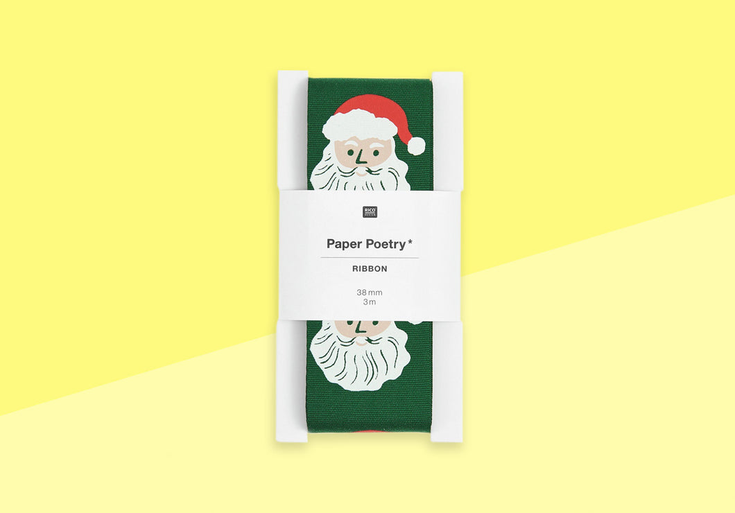 PAPER POETRY - Ribbon - Santa Claus