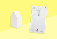 Load image into Gallery viewer, PAPER POETRY - Cardboard Houses Advent Calendar - White