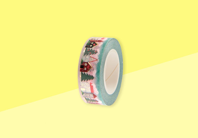 PAPER POETRY - Masking Tape - Washi paper - Christmas Houses