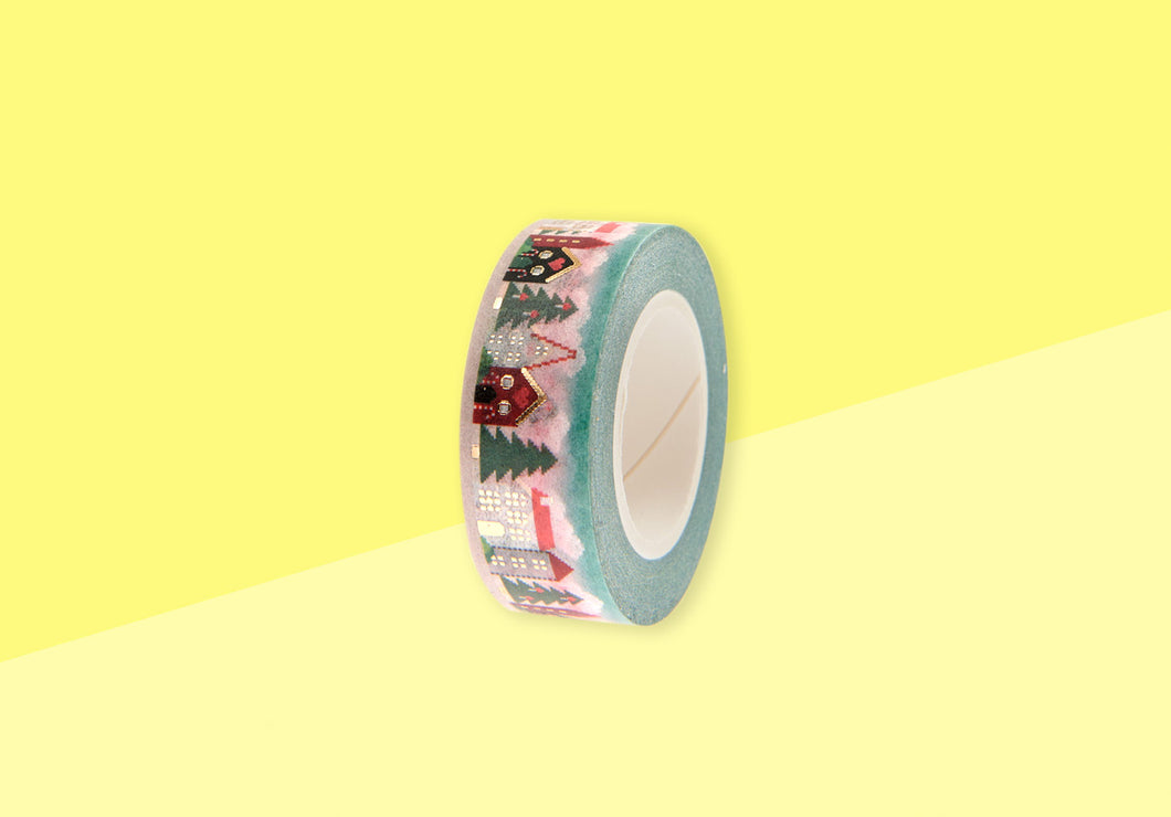 PAPER POETRY - Masking Tape - Washi paper - Christmas Houses
