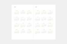 Load image into Gallery viewer, PAPIERNICZENI - Everyday 2027 Calendar - Dove Blue
