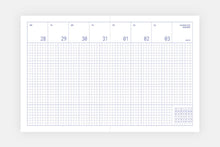 Load image into Gallery viewer, PAPIERNICZENI - Grid 2027 Calendar - True Blue