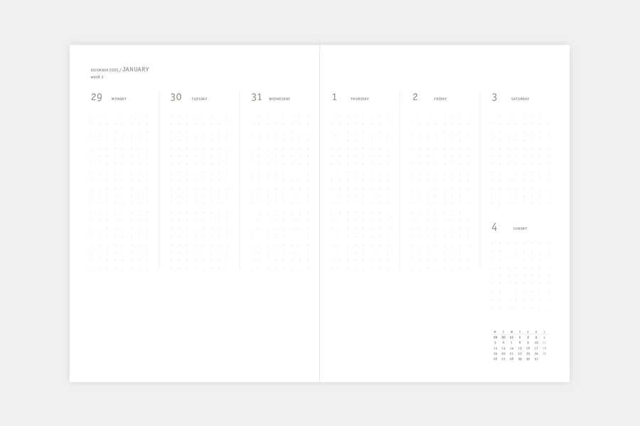 PAPERNICZENI – Klassischer MMXXVI-Kalender – Kürbis