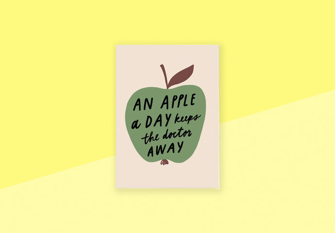 PARAGRAPH - Print - A4 - An Apple A Day Keeps The Doctor Away