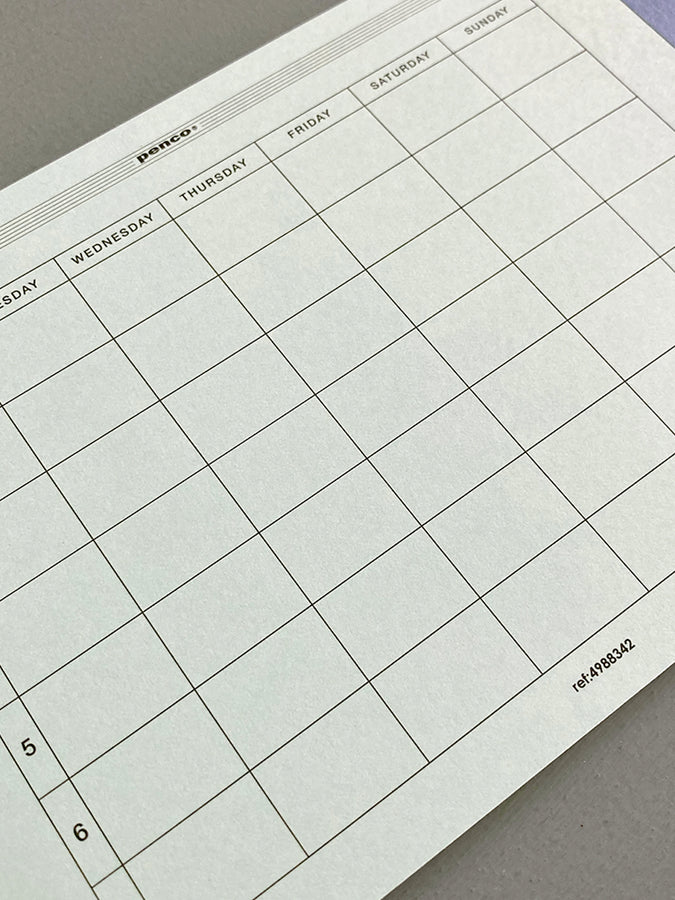 PENCO - 2024 Monthly Diary - B6 Mint