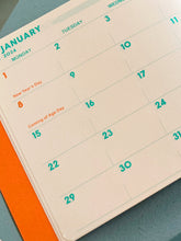 Load image into Gallery viewer, PENCO - 2024 Monthly Diary - B6 Orange