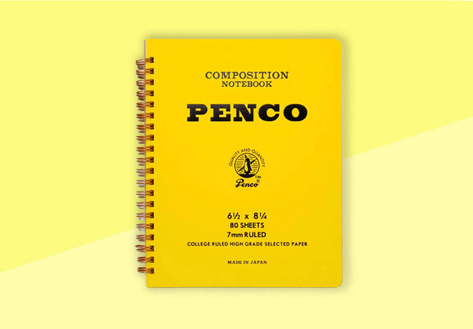 PENCO - Coil Notebook - Yellow - L