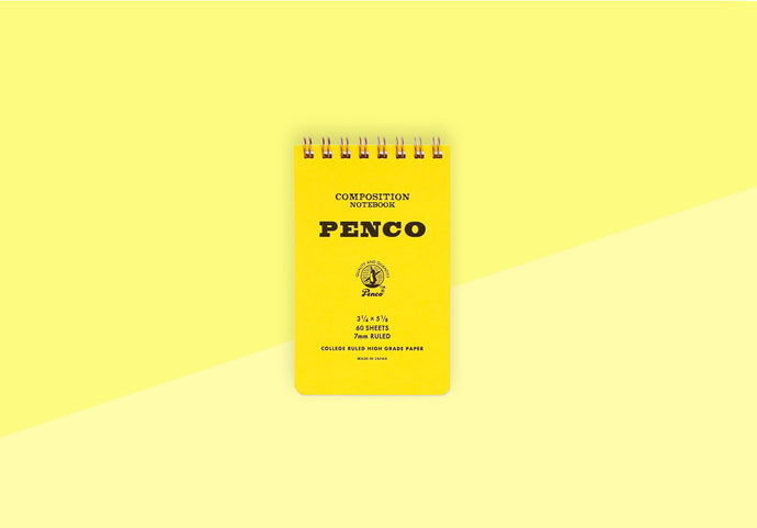 PENCO - Coil Notepad - Yellow - S
