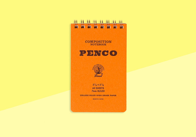 PENCO – Spiralnotizblock - Orange - S